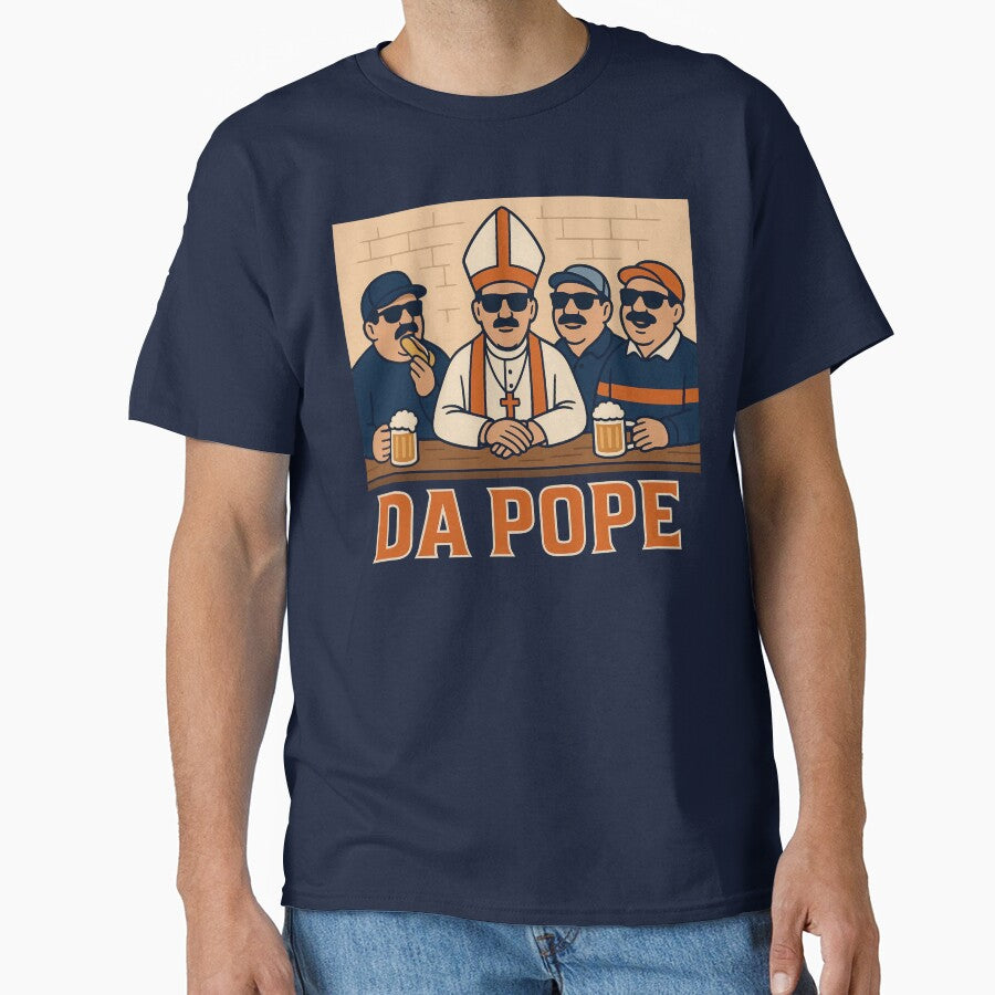 Da Pope - Funny Chicago Fans by fusedtees
