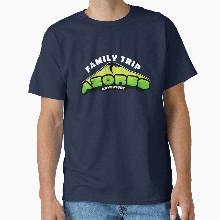 Azores adventures t-shirt family trip by AdrianShirt