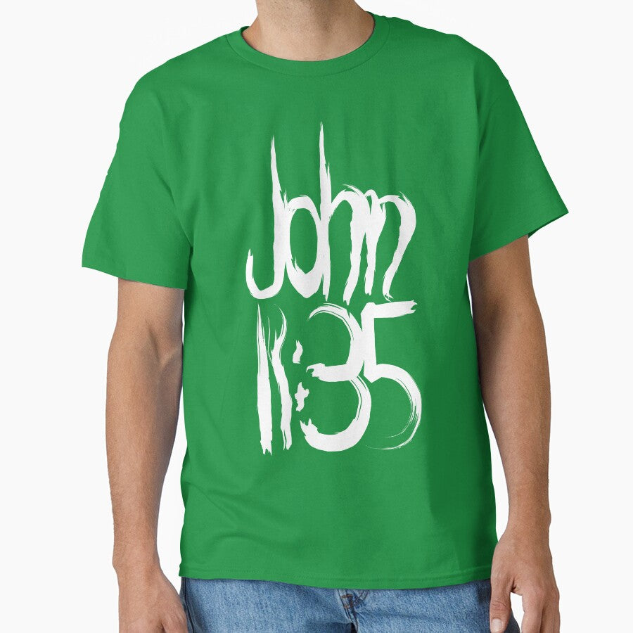 John 11:35 White Text by saripsis