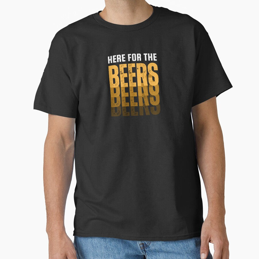 Here for the beer by The magic  Yellow bus