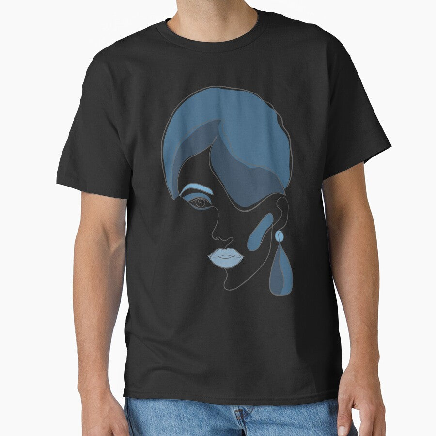 Minimalist Line Art Woman by Designs24U