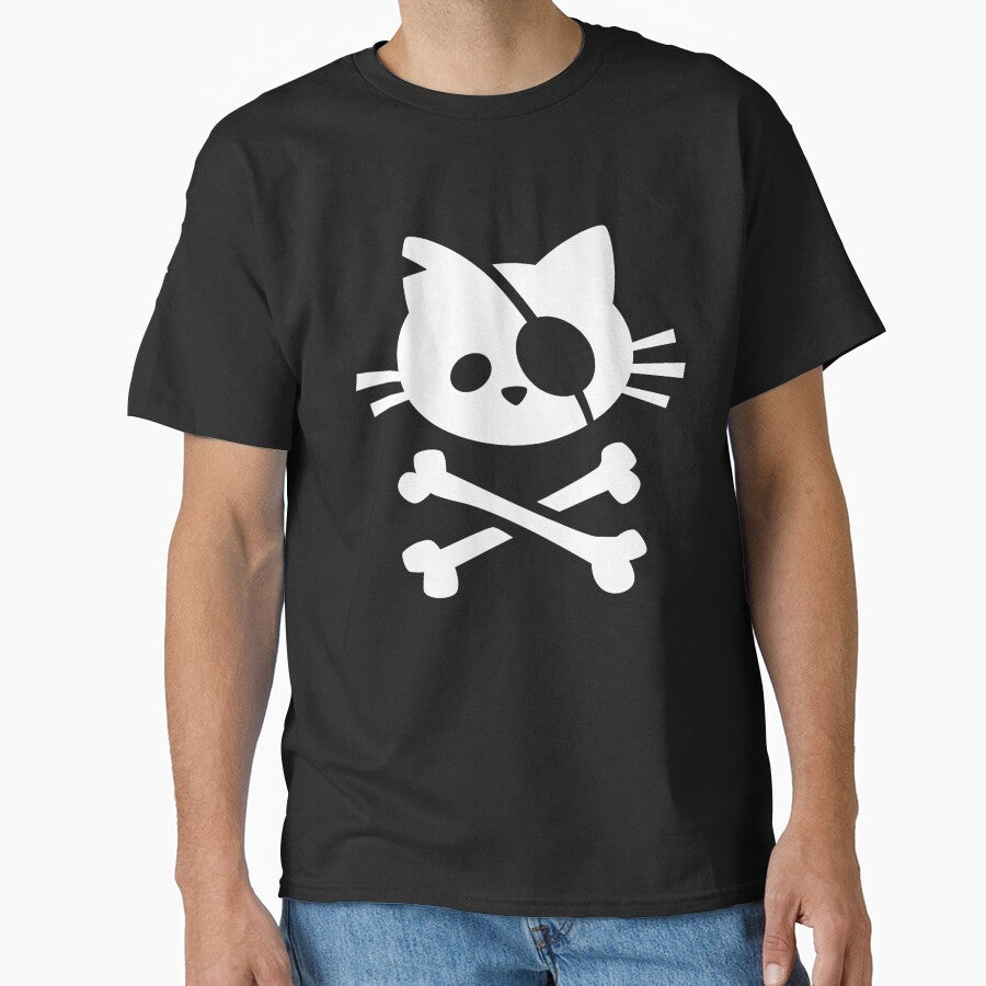Cute Pirate Cat | Skull and Crossbone by taylorsmith03