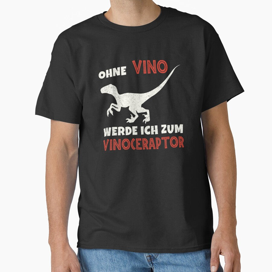 Funny Vinoceraptor, Vinosaur, Wine Gift by Kuma518
