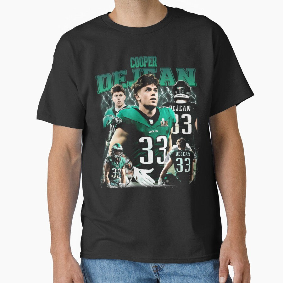 Football Cooper Dejean Bootleg Fan Tee by Clyrexor