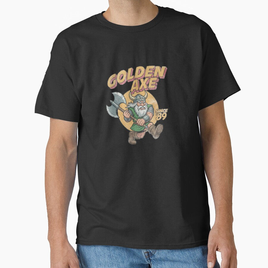 Golden Axe Since '89 Retro Gaming Arcade Game Classic Video Game Gamer Fan by Covent Vaughn