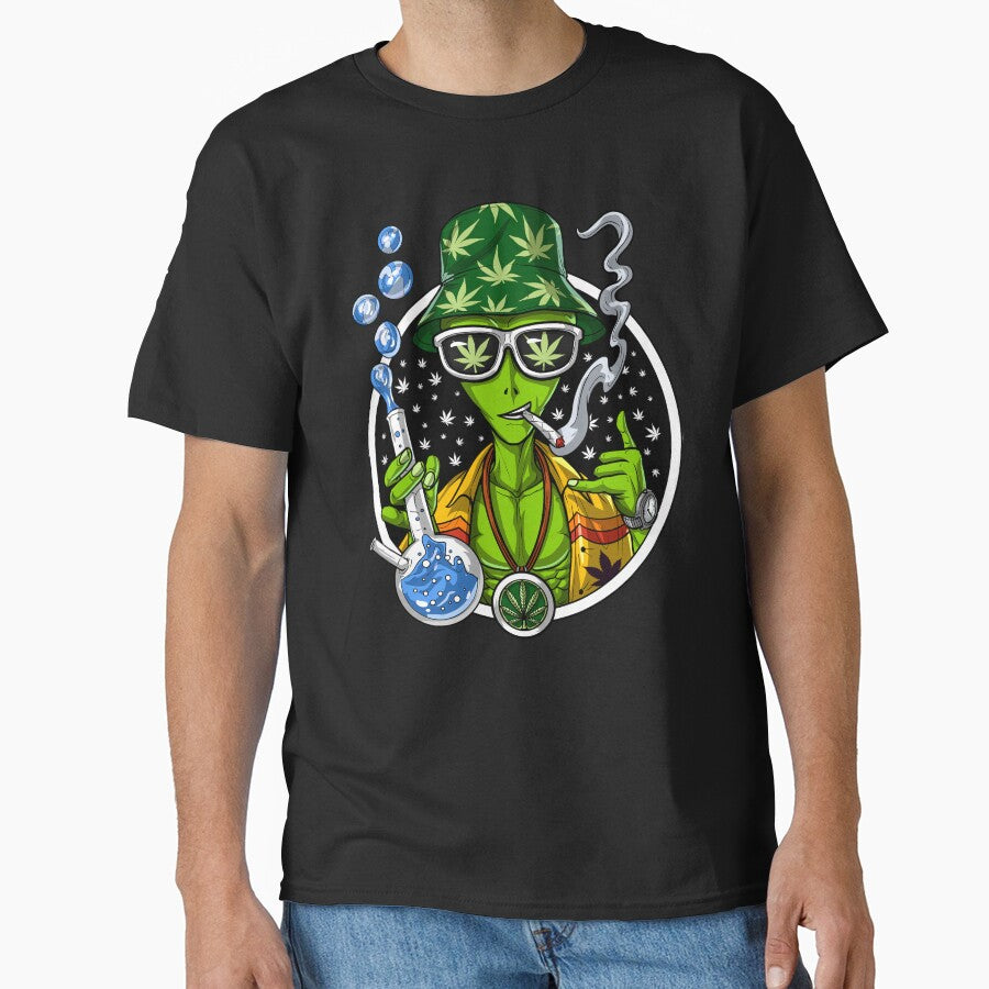 Weed Alien Stoner by underheaven