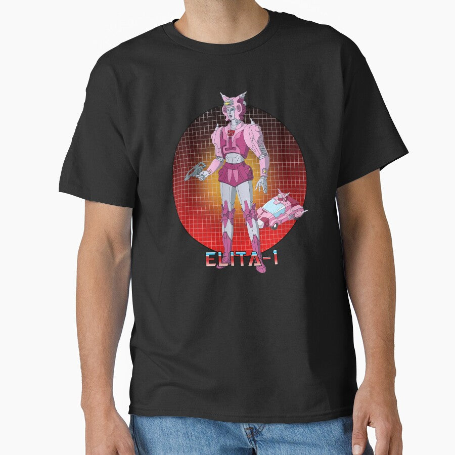 Elita One G1 Cartoon Retro Artwork by Retr0Tshirts