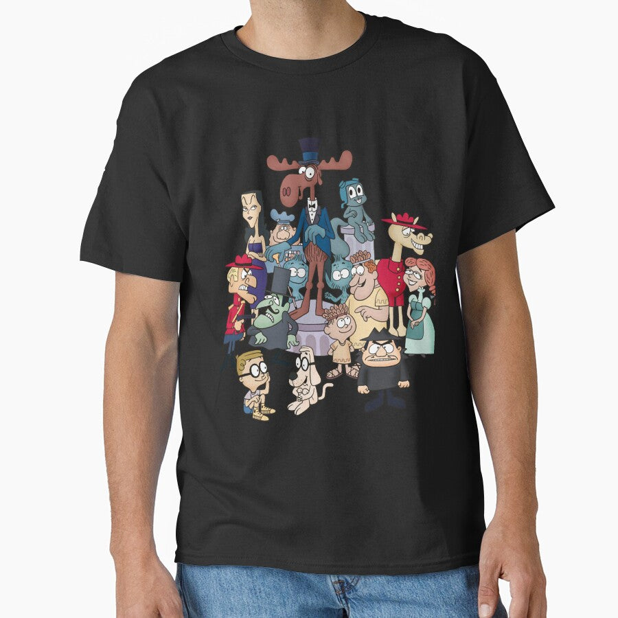 Tributes to Jay Ward Cartoons Rocky, Bullwinkle, and Friends by delvin-ansley