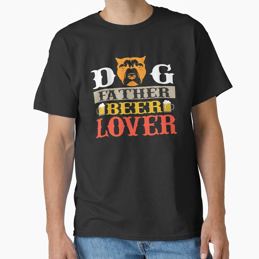 dog father beer lover by caphatshirt