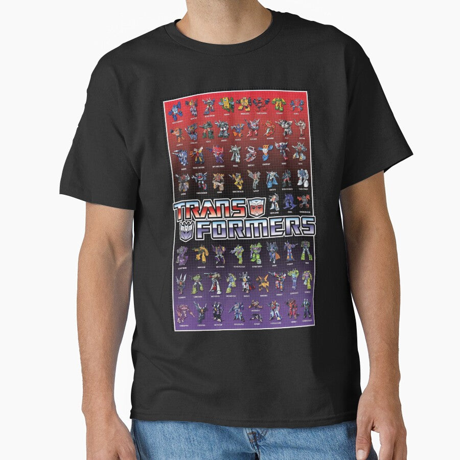 G1 Robot Warriors Retro Cartoon Art by Retr0Tshirts