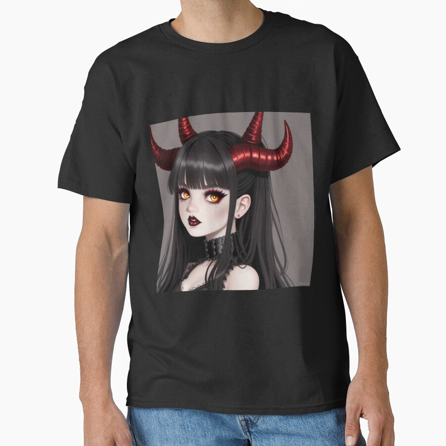 Goth Girl Cute Artwork 6 by GothShop