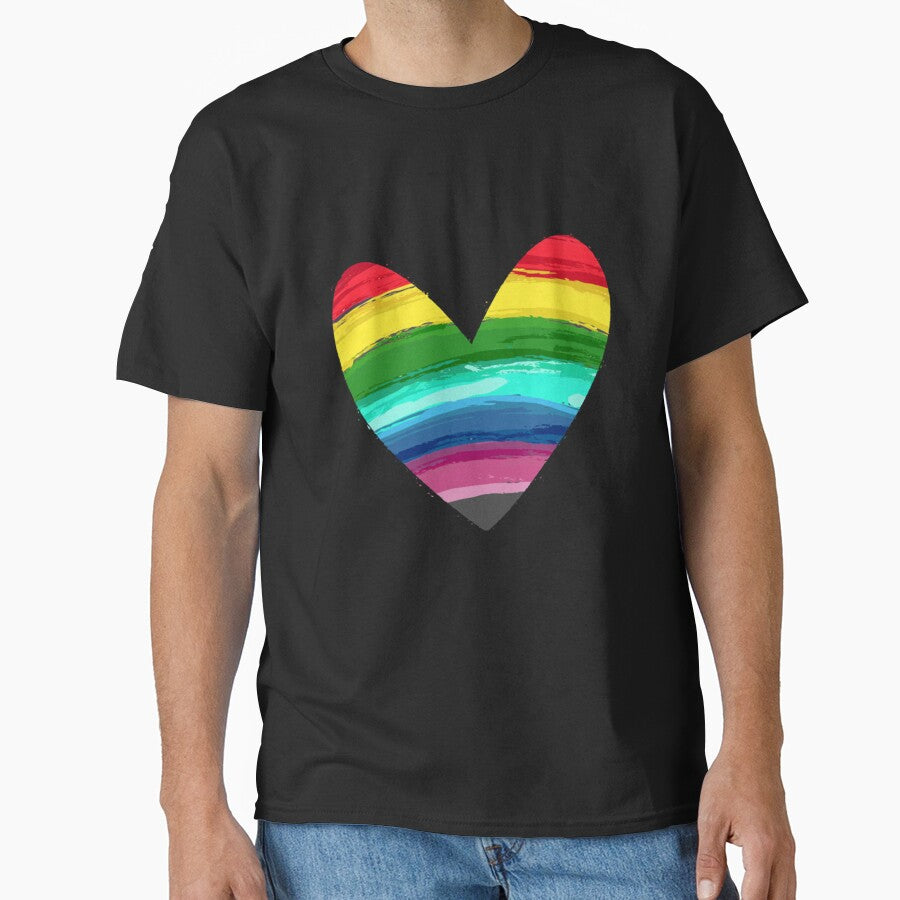 Rainbow Heart Premium Scoop by HanTingDA
