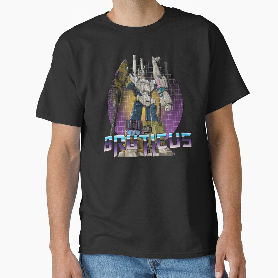 Bruticus G1 Robot Mecha Retro V2 by Retr0Tshirts
