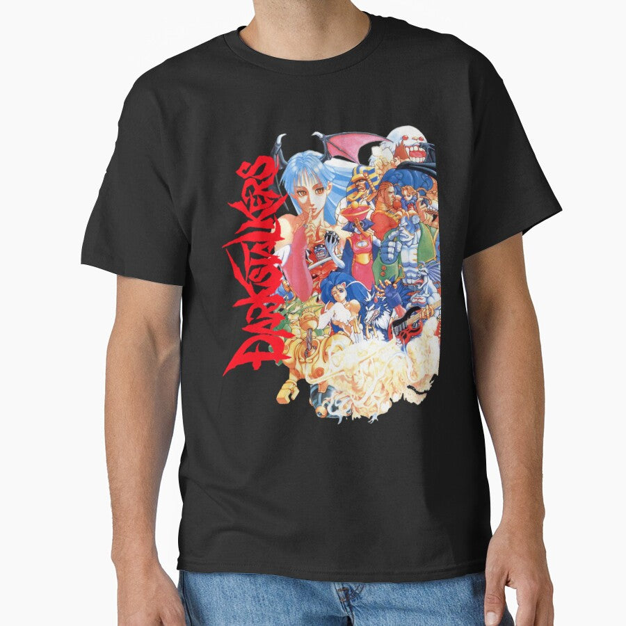 Darkstalkers - Characters T-Shirt by XtremeShop