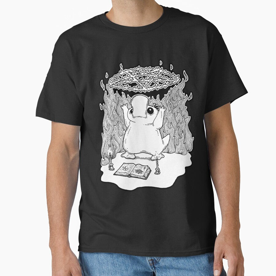 Cultist Duck Anime Monster - Video Game Inspired Art by MechanicalPen