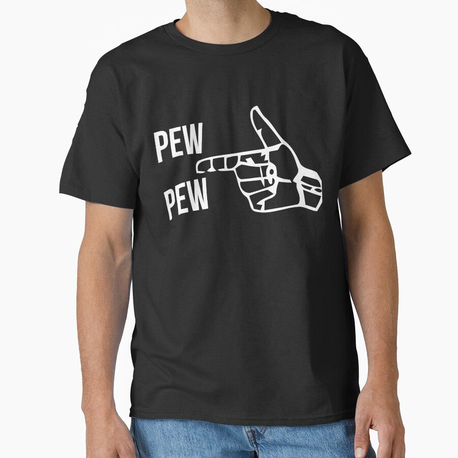 Pew Pew Sarcastic Finger Gun by RedYolk