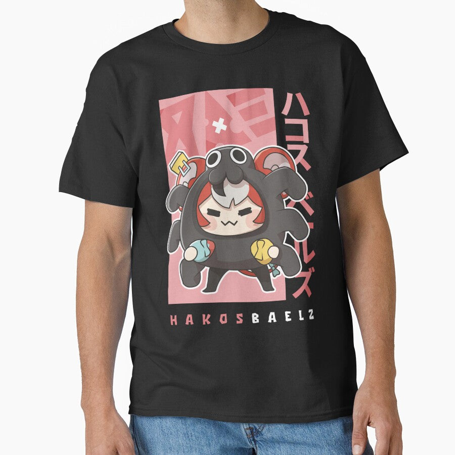 Hakos Baelz Chibi Chaos Girl | Hololive EN VTuber Fan Art by Guy Who Does Art