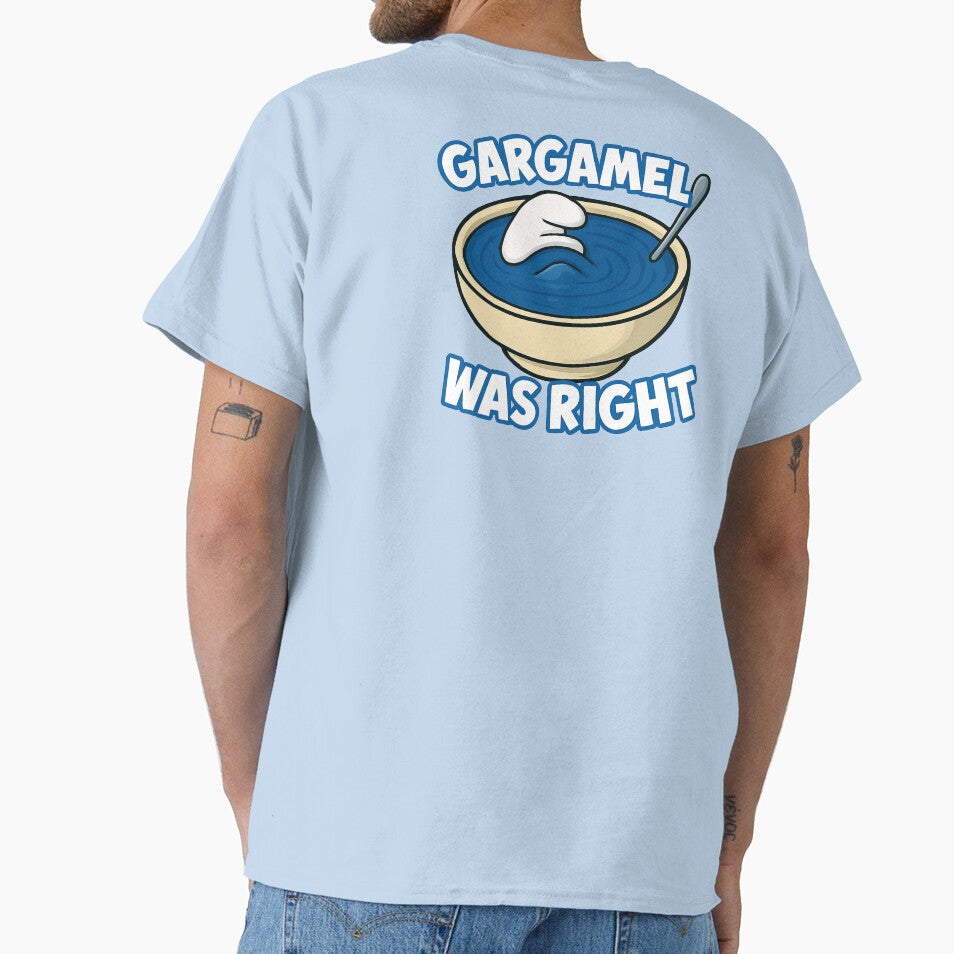Gargamel Was Right Funny Cartoon Villain Soup Meme by kindprints
