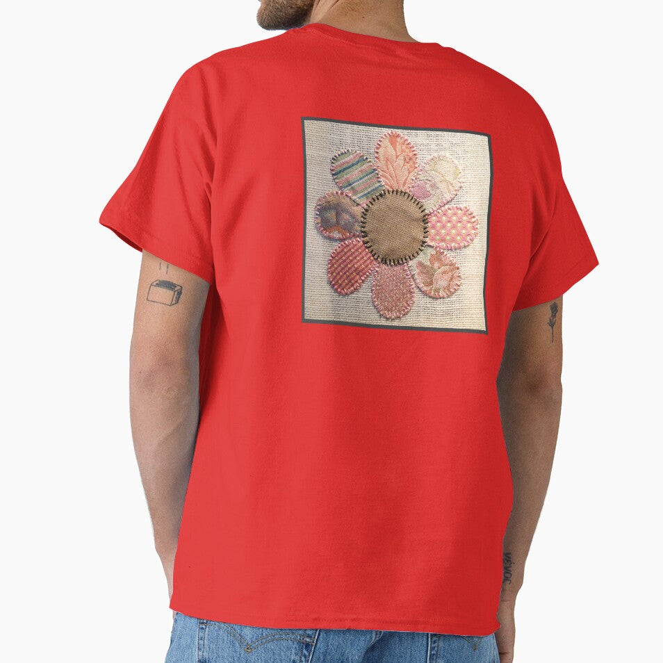 Excerpt from 3 Flowers #1-Pink Flower by ErinBrieArt