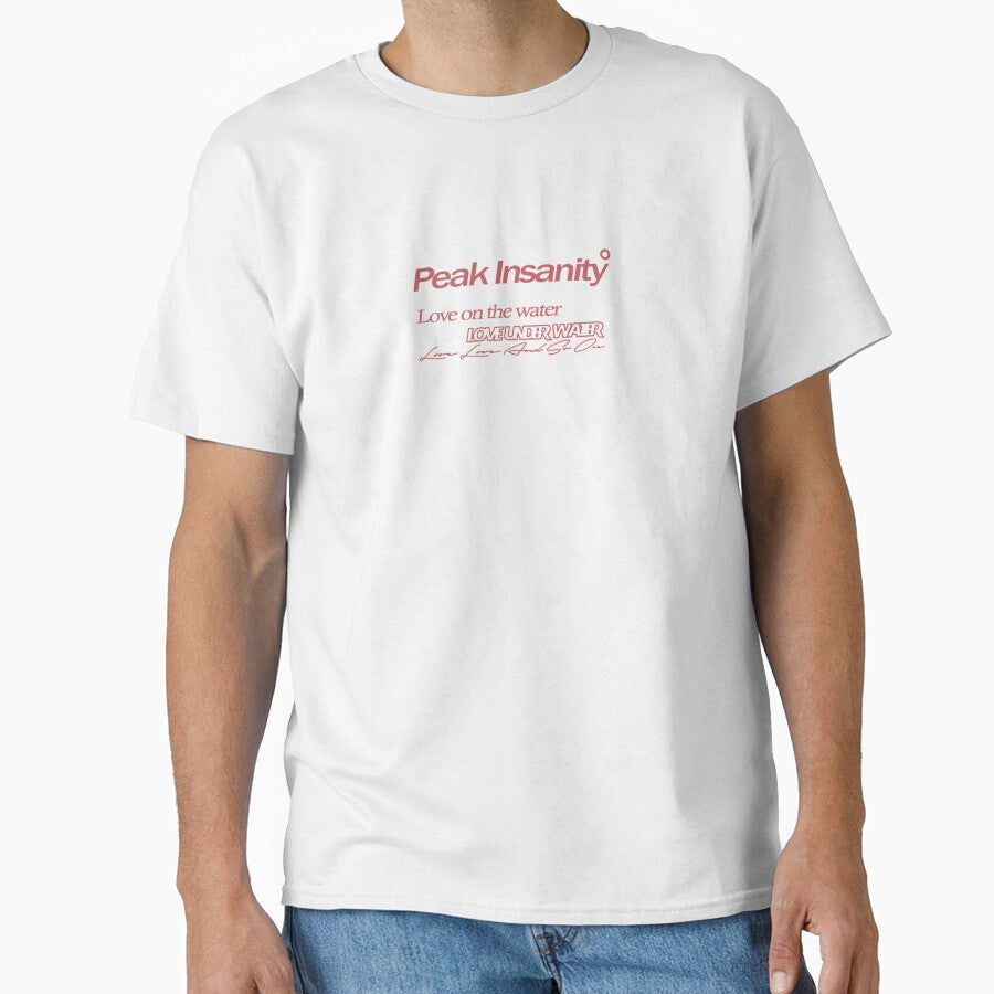 Love Aesthetic Retro Typography Tee by peakinsanity