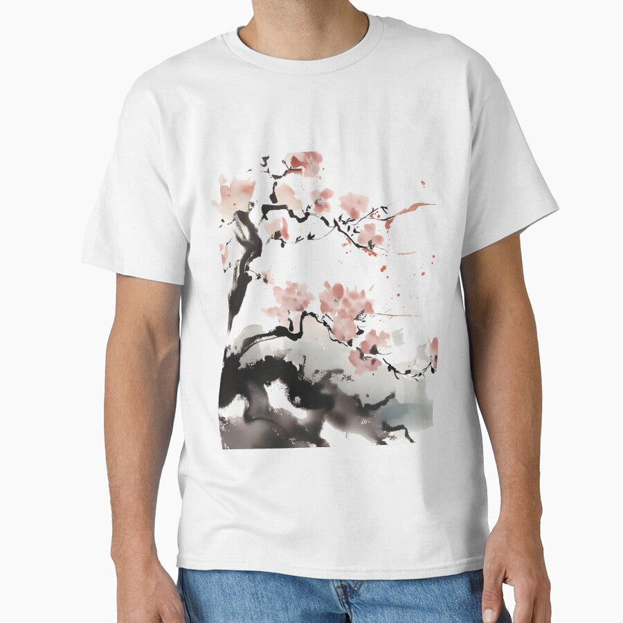 Cherry blossom with Japanese ink by goodday Japan