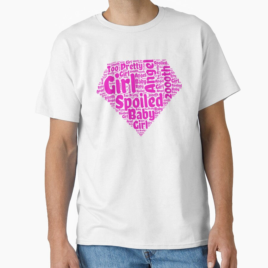 Girl Spoiled Angel, Diamond, Pink by ShoshoKanel
