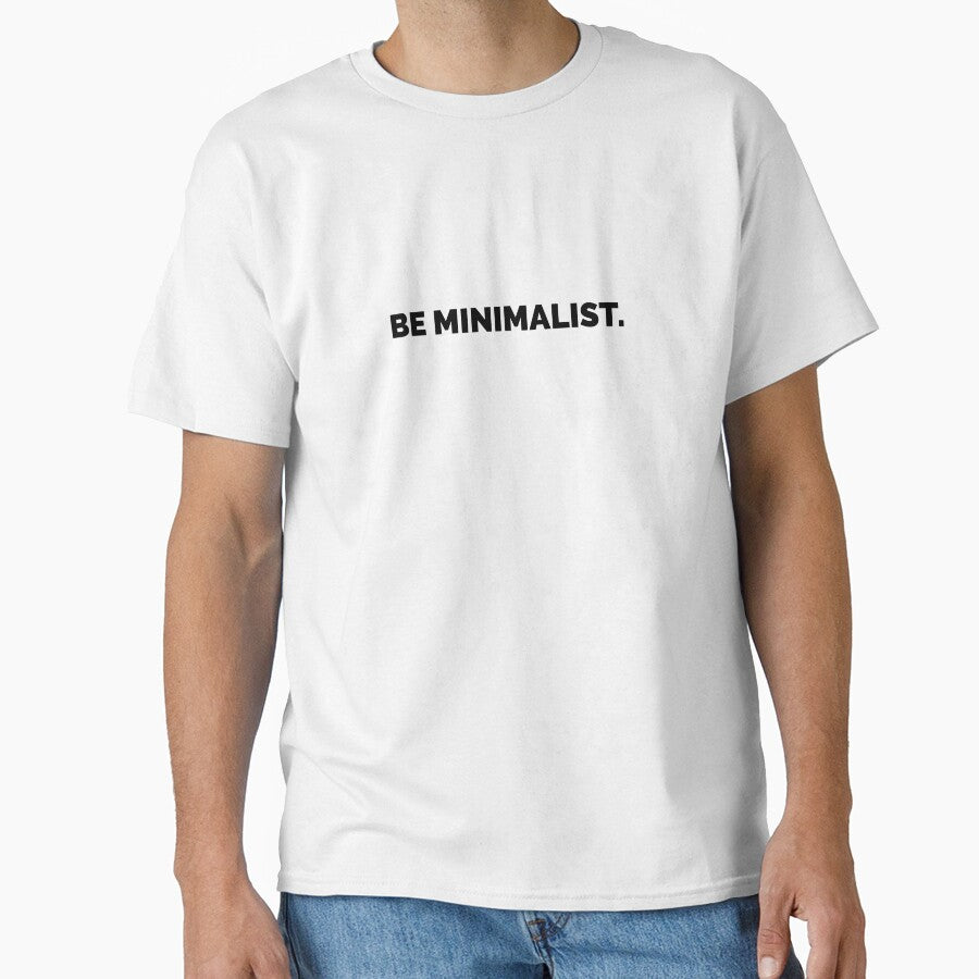 Copy of Be minimalist - black letters by mikeldabbah