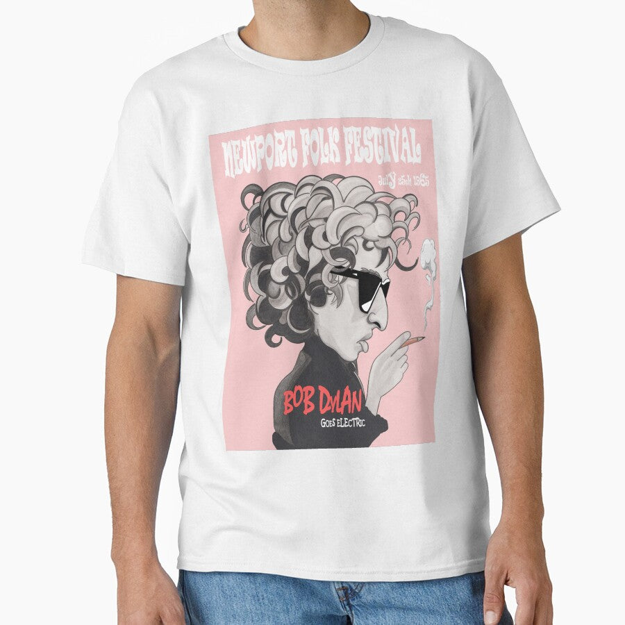 Bob Dylan concert poster by CaricaturesTom