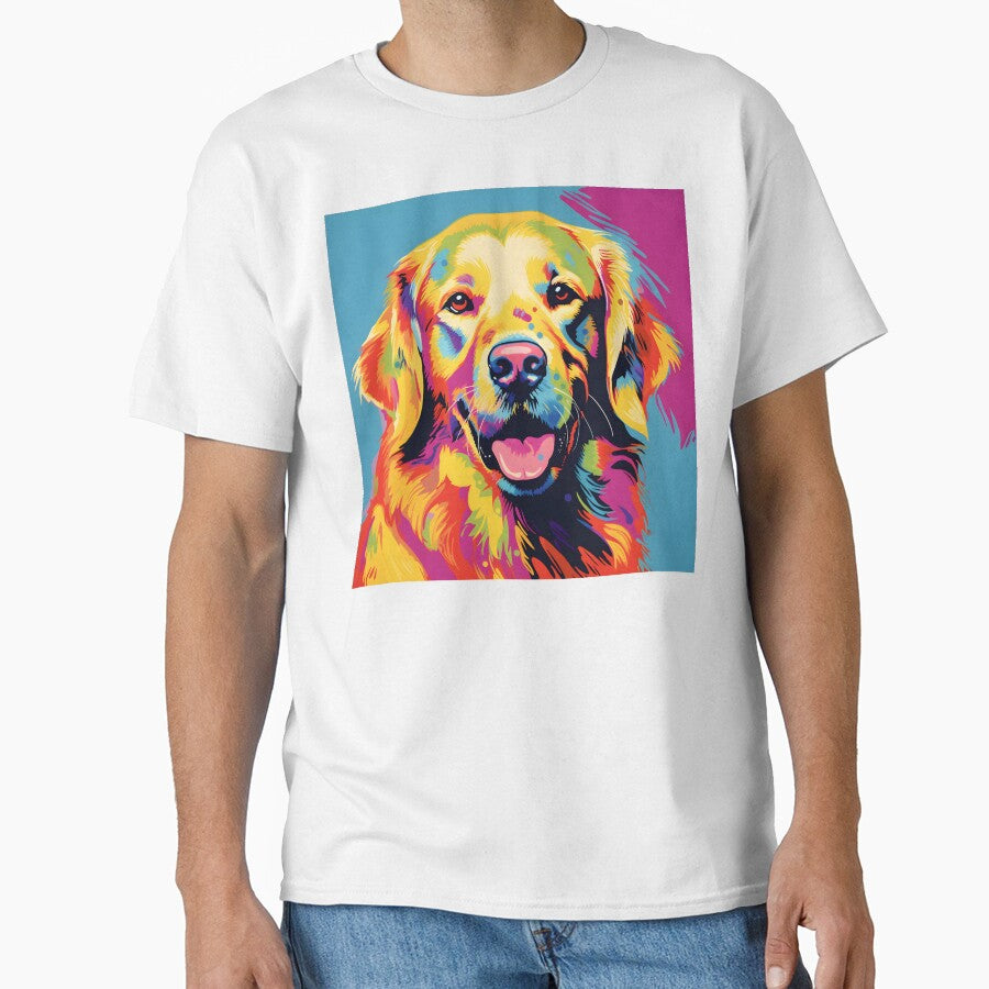 pop art digital print of Labrador Retriever by dcrc