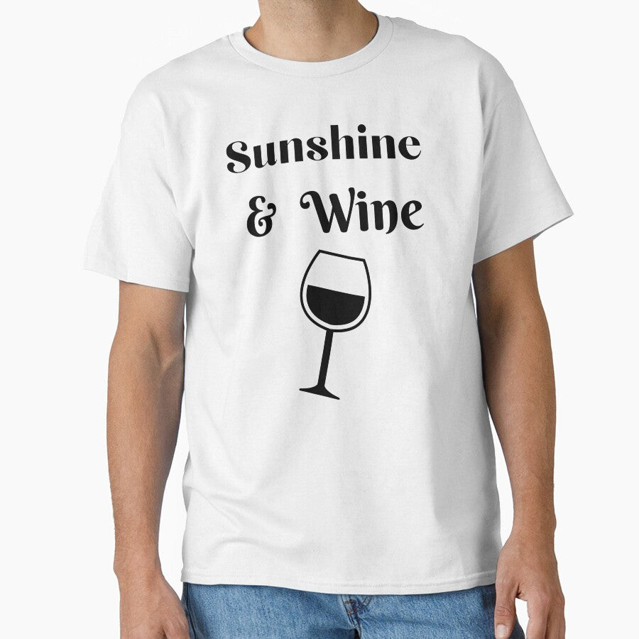 Sunshine and Wine, Wine Lover, Wine Glass by JRice66