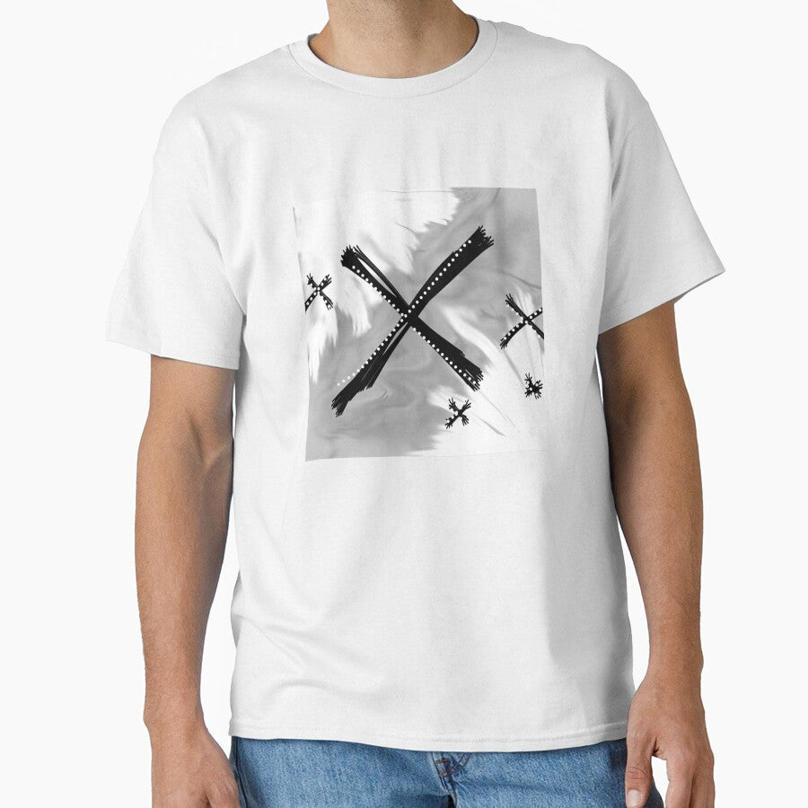 Minimal Grunge x Design Abstract Line Art- Inverted by Systems.tl