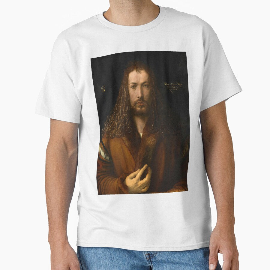 Albrecht Dürer "Self-portrait at 28 years" by Alexandra Dahl