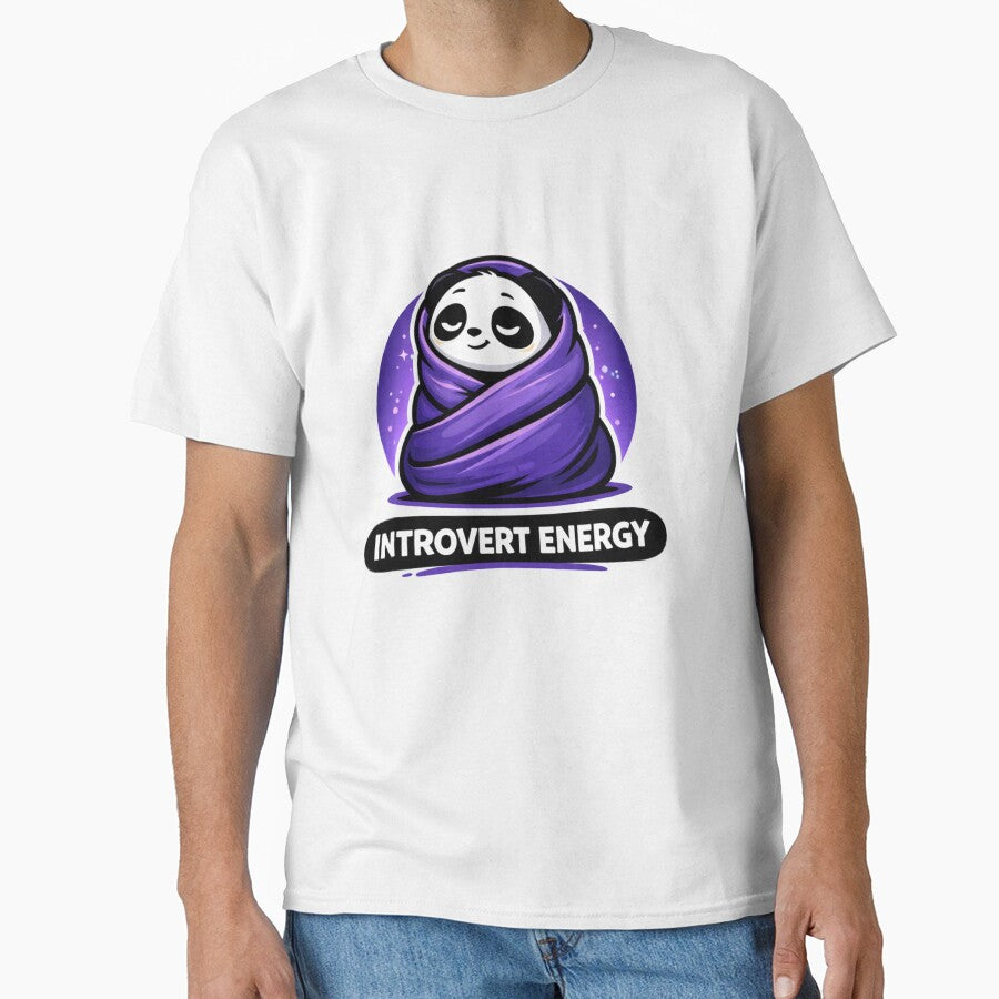 Introvert Energy Panda – Cozy Introvert Meme Sticker by snaperos
