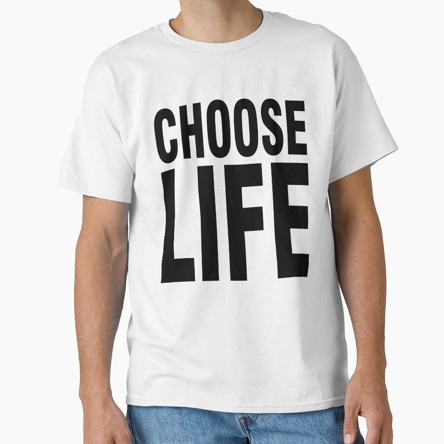 WHAM Choose Life George Michael Choose Life T-Shirt Tribute Tees by MichaelKyriacos