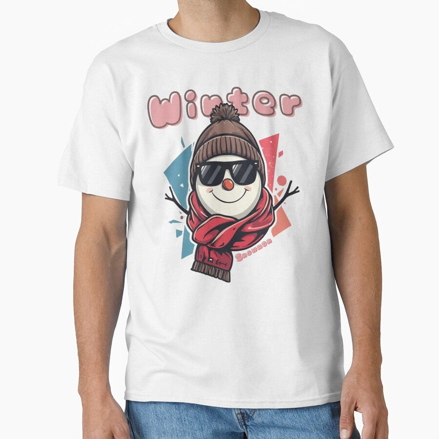 Frosty Urban Vibes Snowman by Mosaic by M