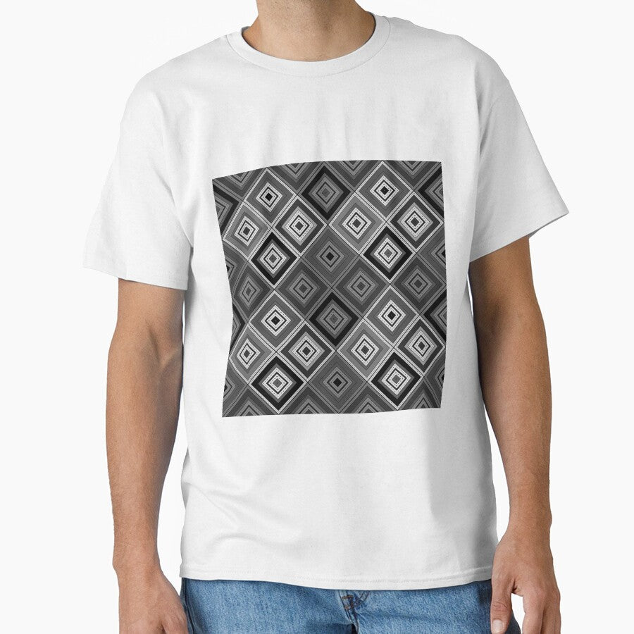 black and white patchwork squares by fuzzyfox