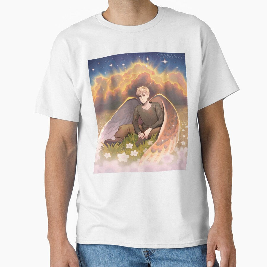 Angel Boy in Golden Clouds by TomatiLove