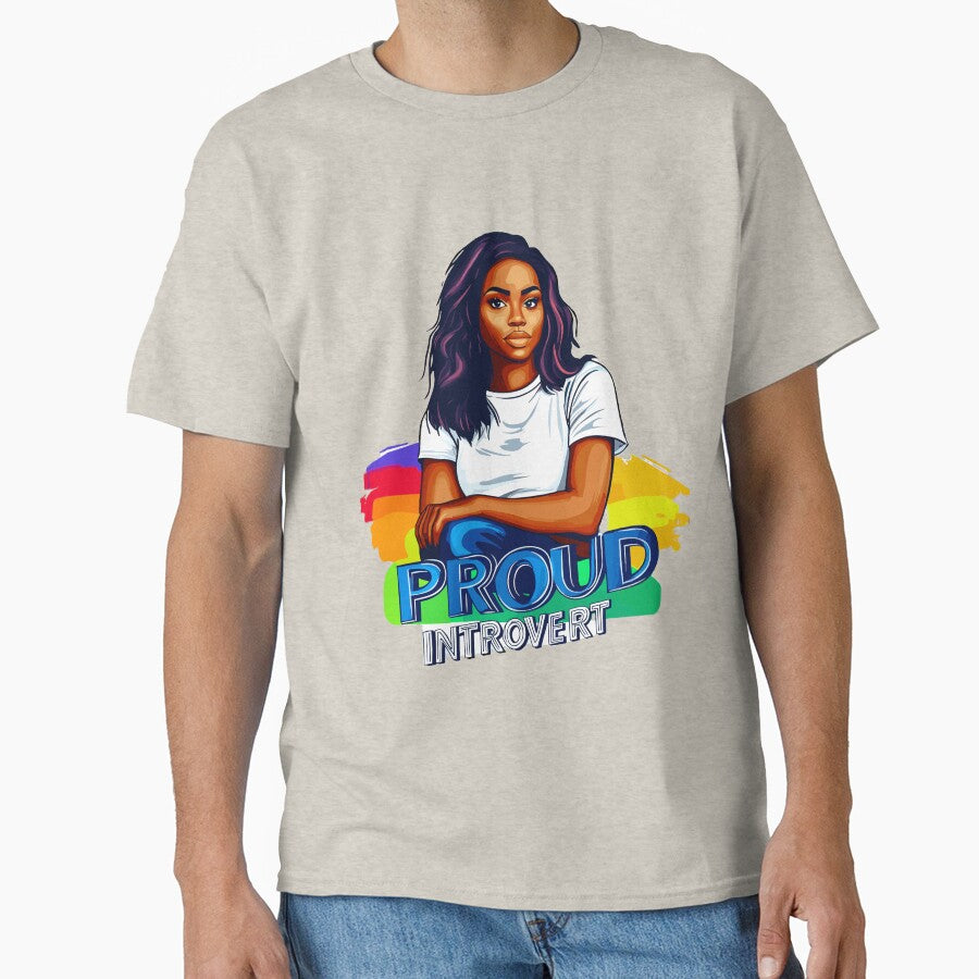Proud Introvert colorful design by Artbyminga