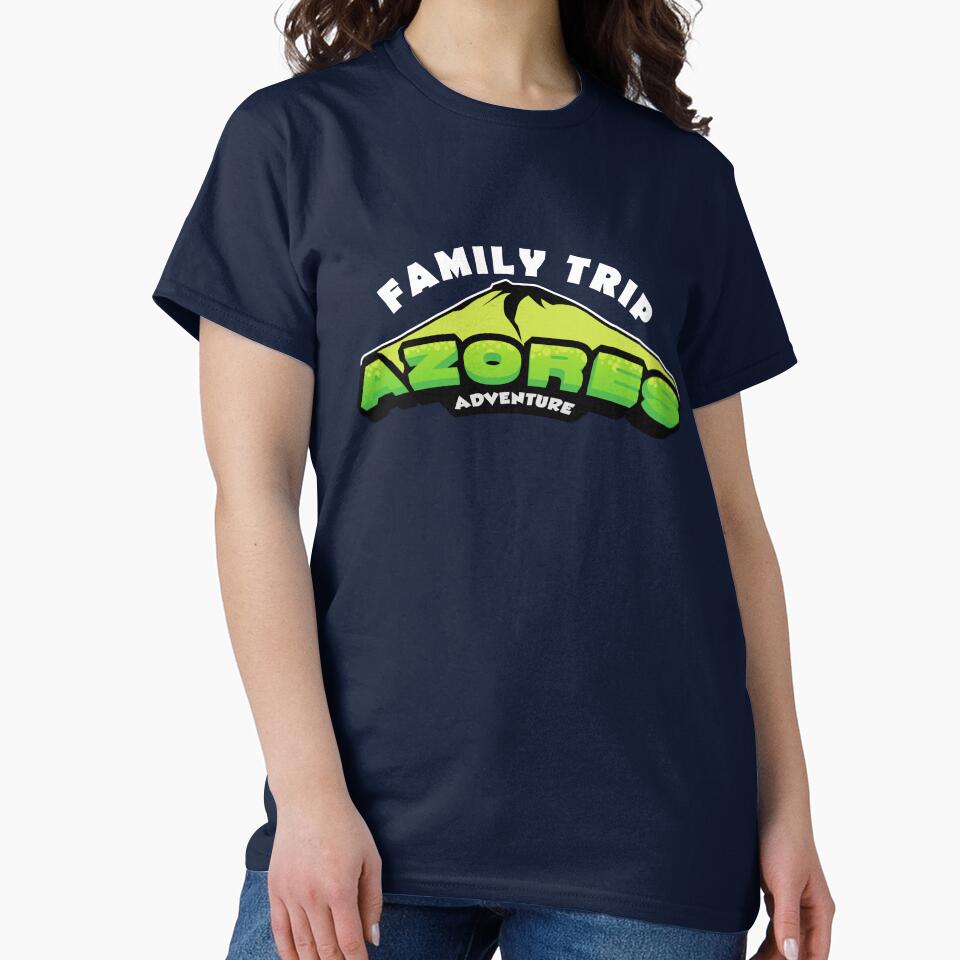 Azores adventures t-shirt family trip by AdrianShirt