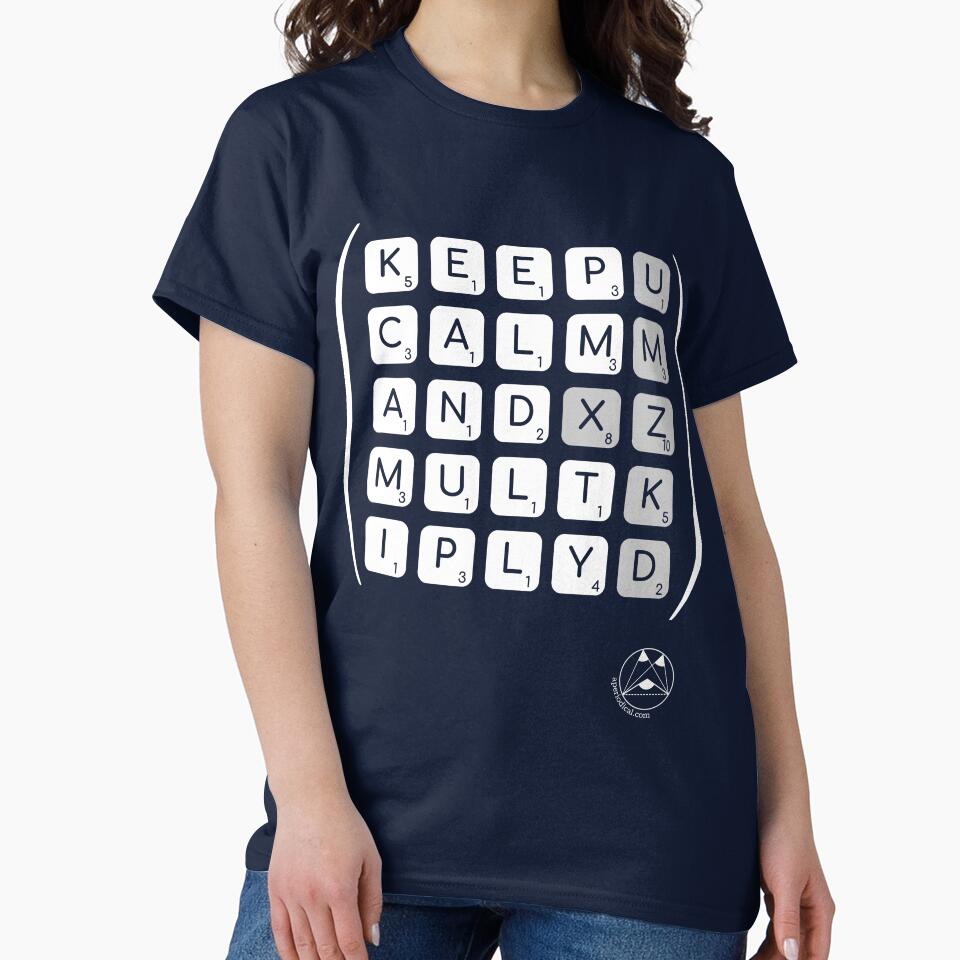 Keep Calm And Multiply matrix by Christian Lawson-Perfect