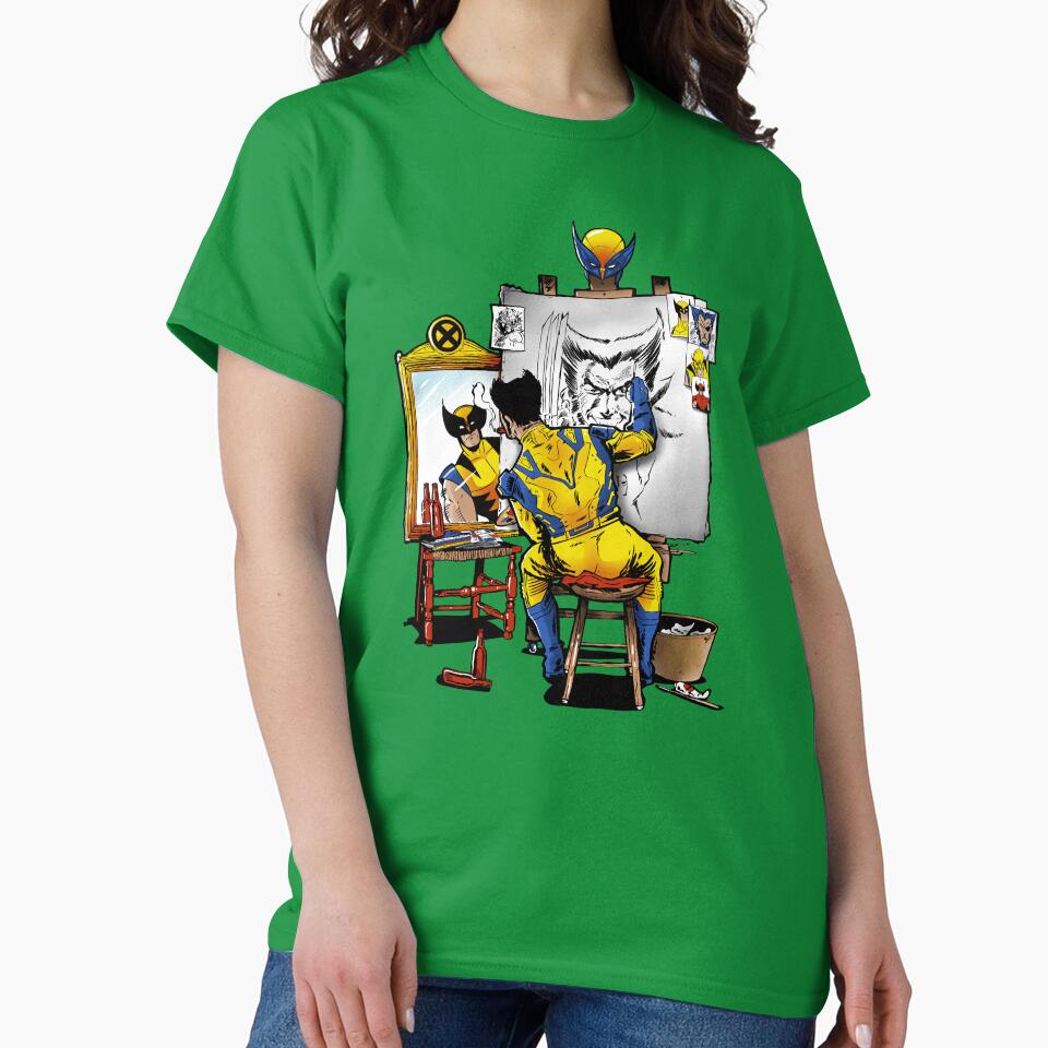 Snikt portrait by HypertechShirts