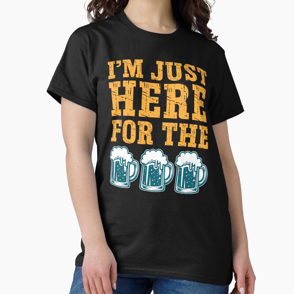 Here for the beer by TeeCodes