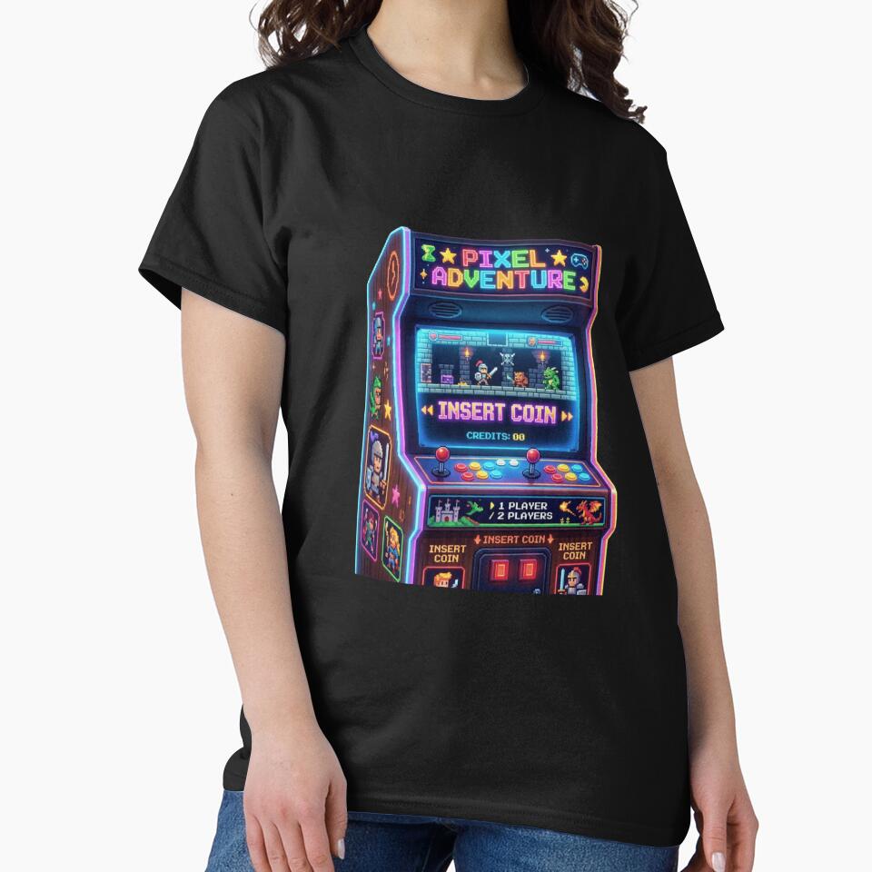 Pixel Pulse: A Retro Arcade Haven by NikieesCreation