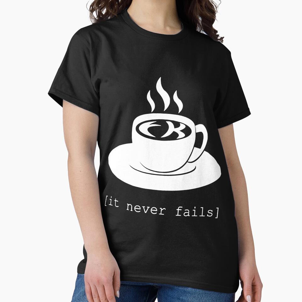 Fk In The Coffee It Never Fails Deadly Premonition Dark Mens Classic by Welve36tea