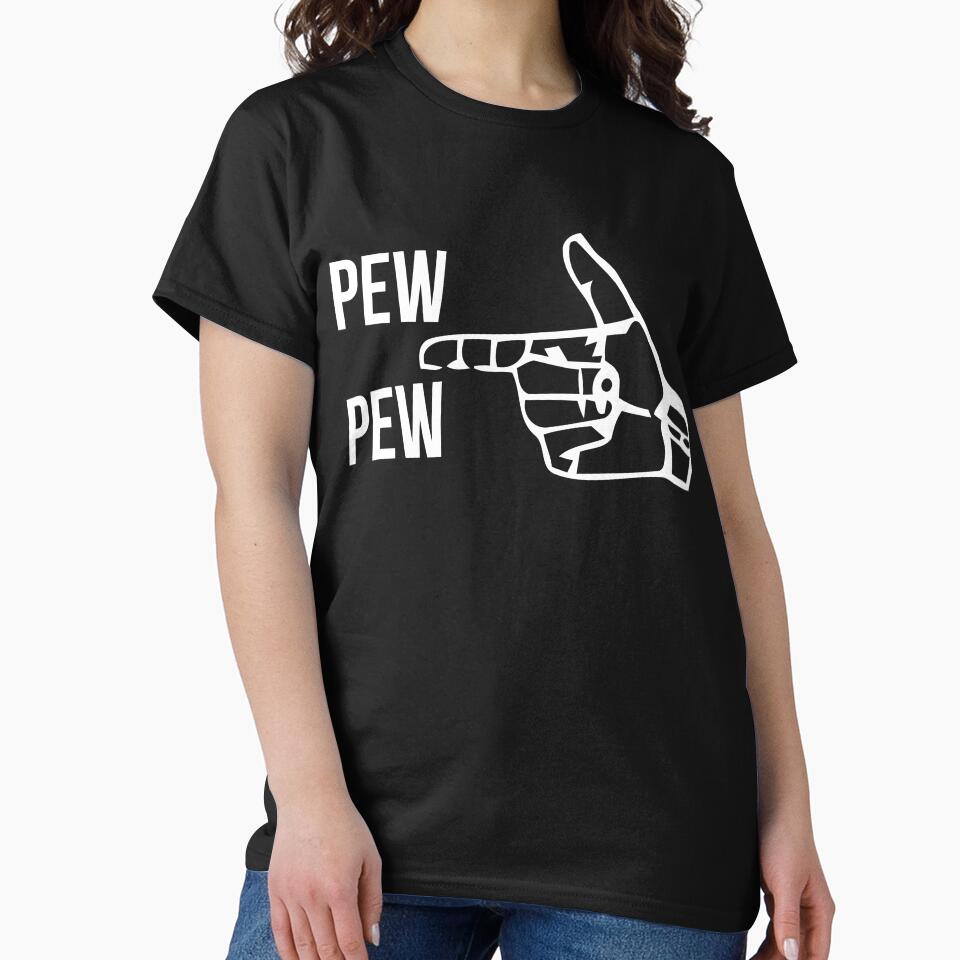Pew Pew Sarcastic Finger Gun by RedYolk