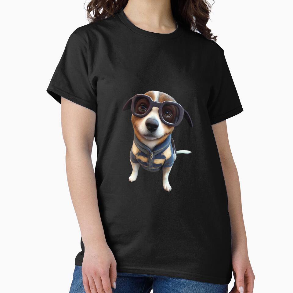 PUPPY WITH GLASSES by DogsLife81