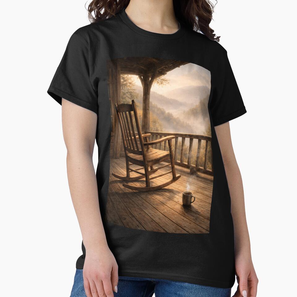 Solitary Porch Rocker - Simple Living by bapupa