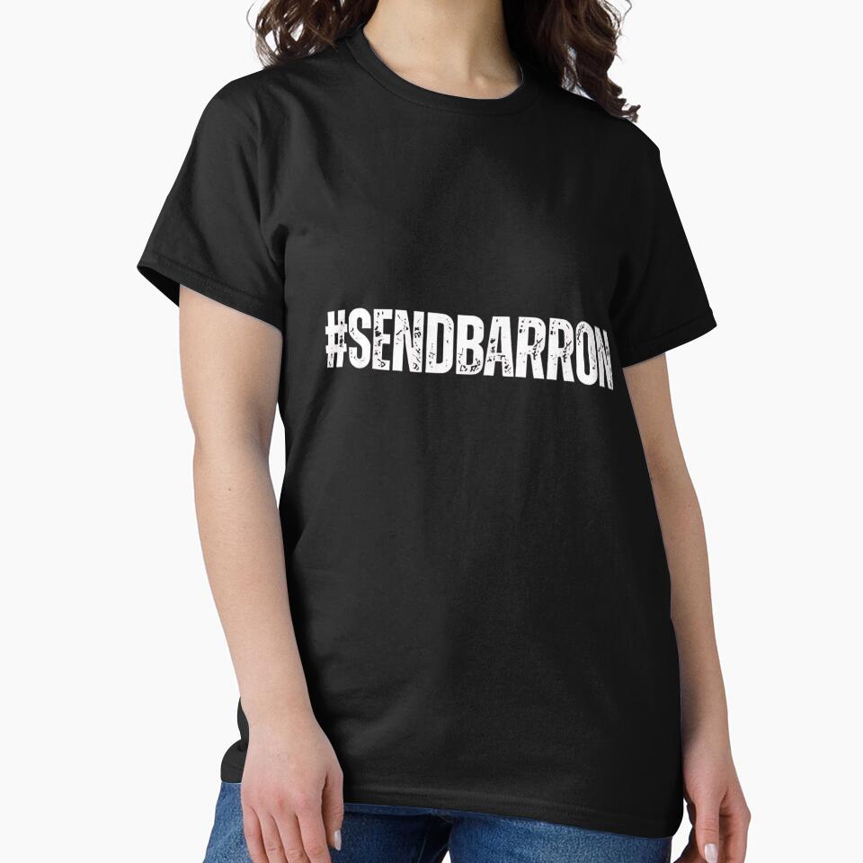 Send Barron Political Meme Protest Hashtag Statement Graphic Design by SaboCollita