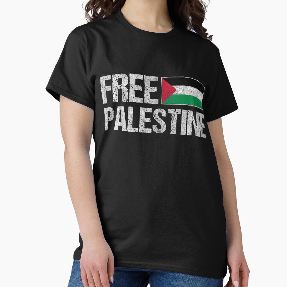 Free Palestine Gaza Palestinian Flag Support by TheCrownArtisan