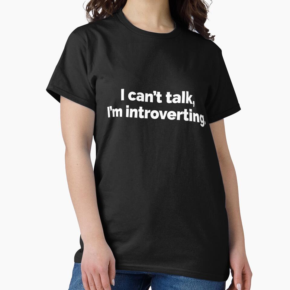 I cant talk Im introverting by 23mangoes